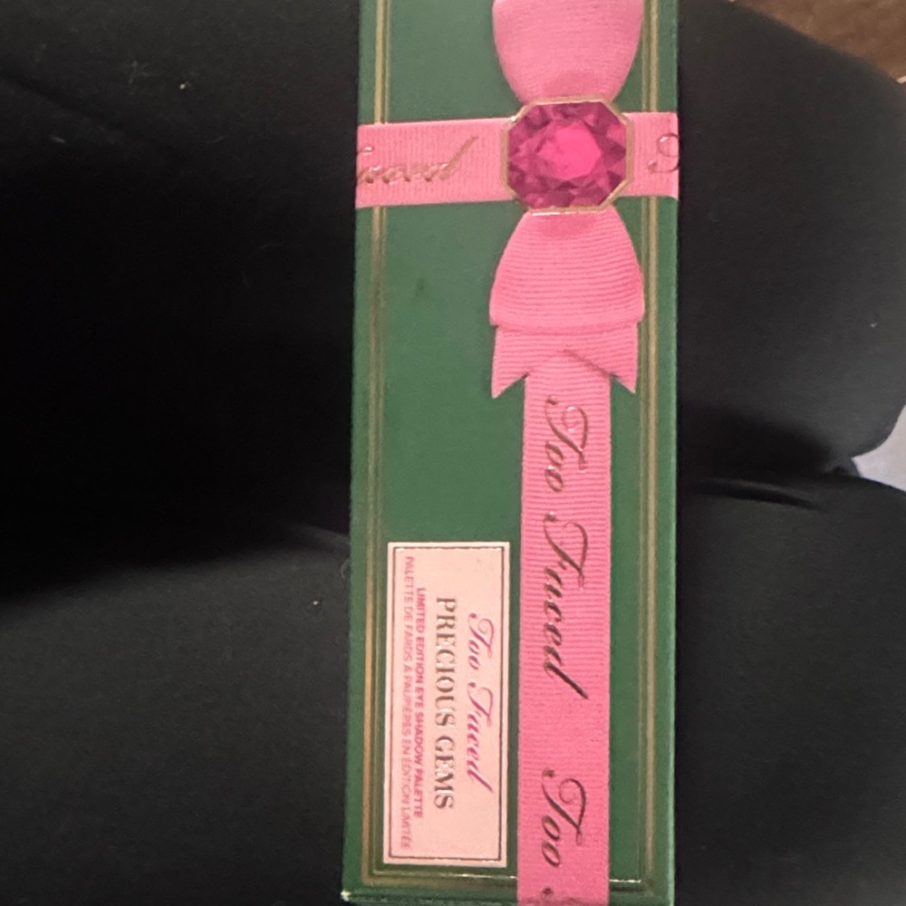 Too Faced Precious Gems Eyeshadow  Makeup Palette - Pink and Green